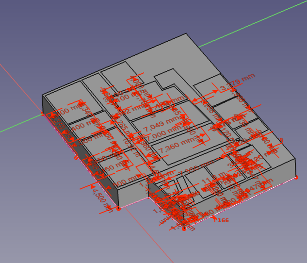 3D Modell ProjektRaum